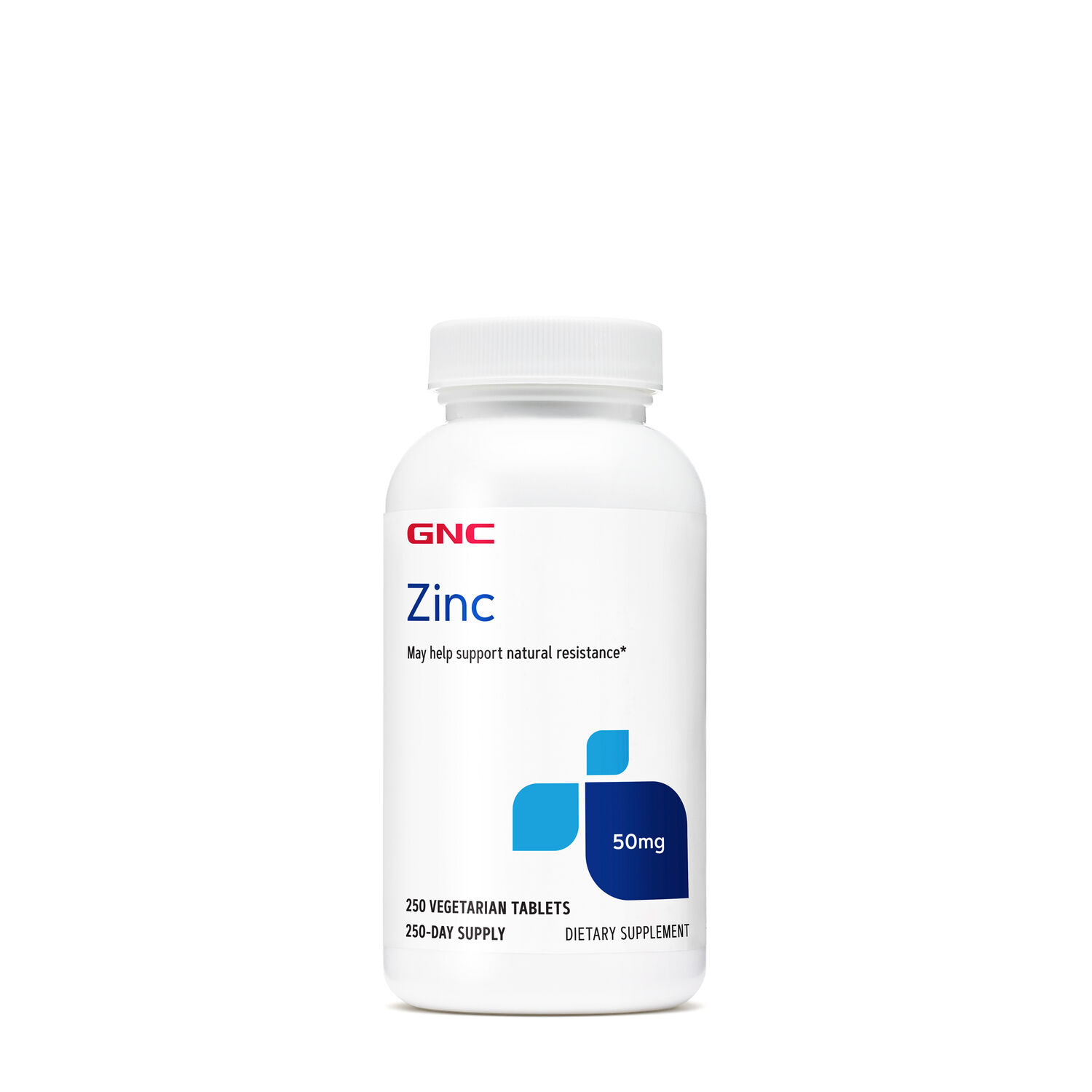 Gnc Zinc 50Mg 250Tab USA 